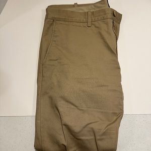 J.Crew Factory Driggs Slim Fit Khaki Tan Chino 34x30